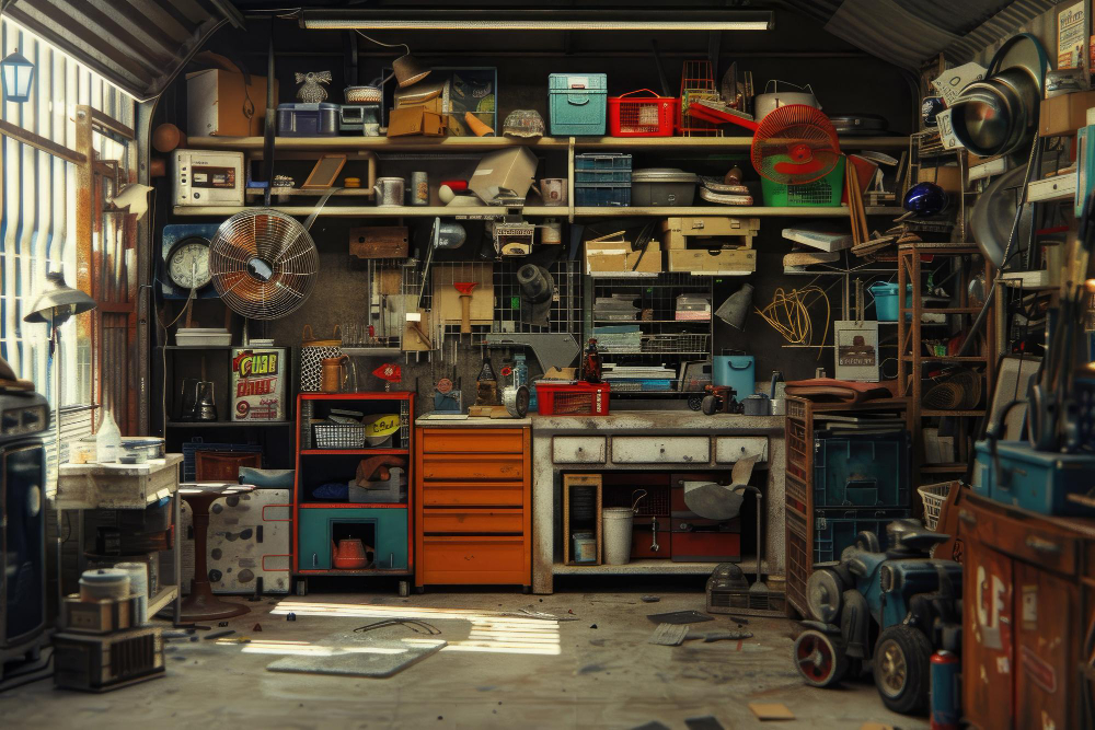 Garage vollgestellt?